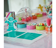 Candy Land Inspired Birthday Party Printable Placemats